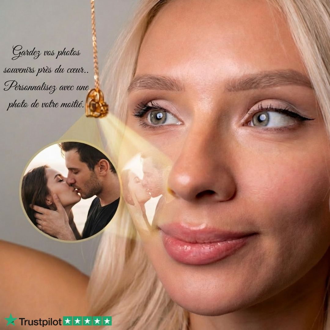 Loveora - Collier Photo Éternelle